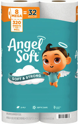 Angel Soft Bath Tissue