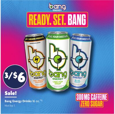 Bang Energy Drinks