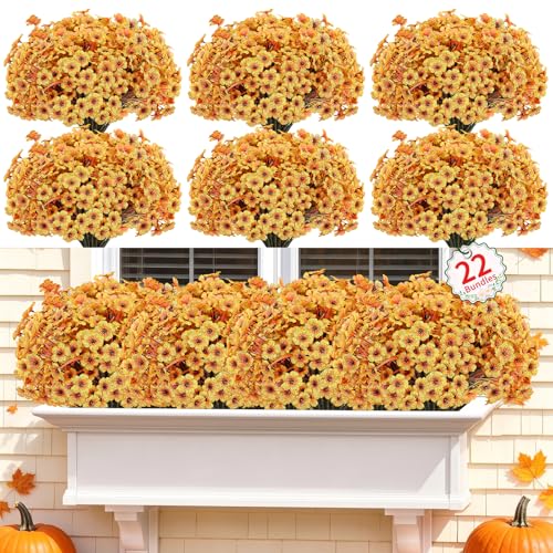 Artificial Fall Mums