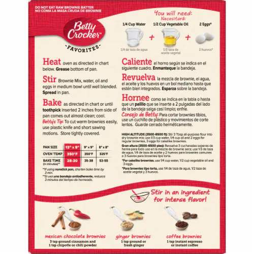 Betty Crocker Brownie Mix