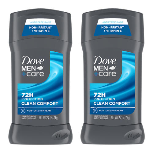 Dove Men+Care Body Wash, Dove Clinical Deodorant, and Axe Deodorant Bundle