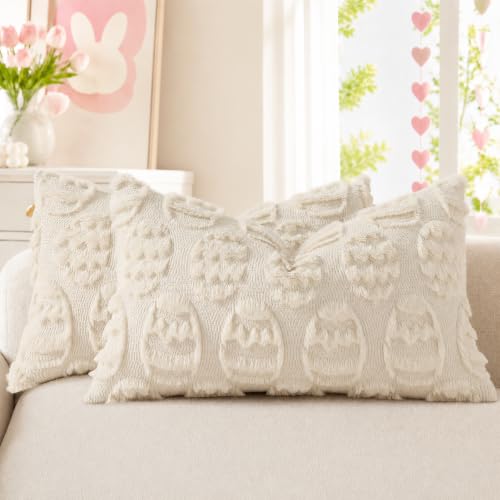 Faux Fur Egg Pillow Covers