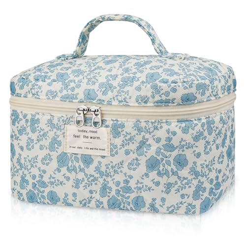 Floral Makeup Bag