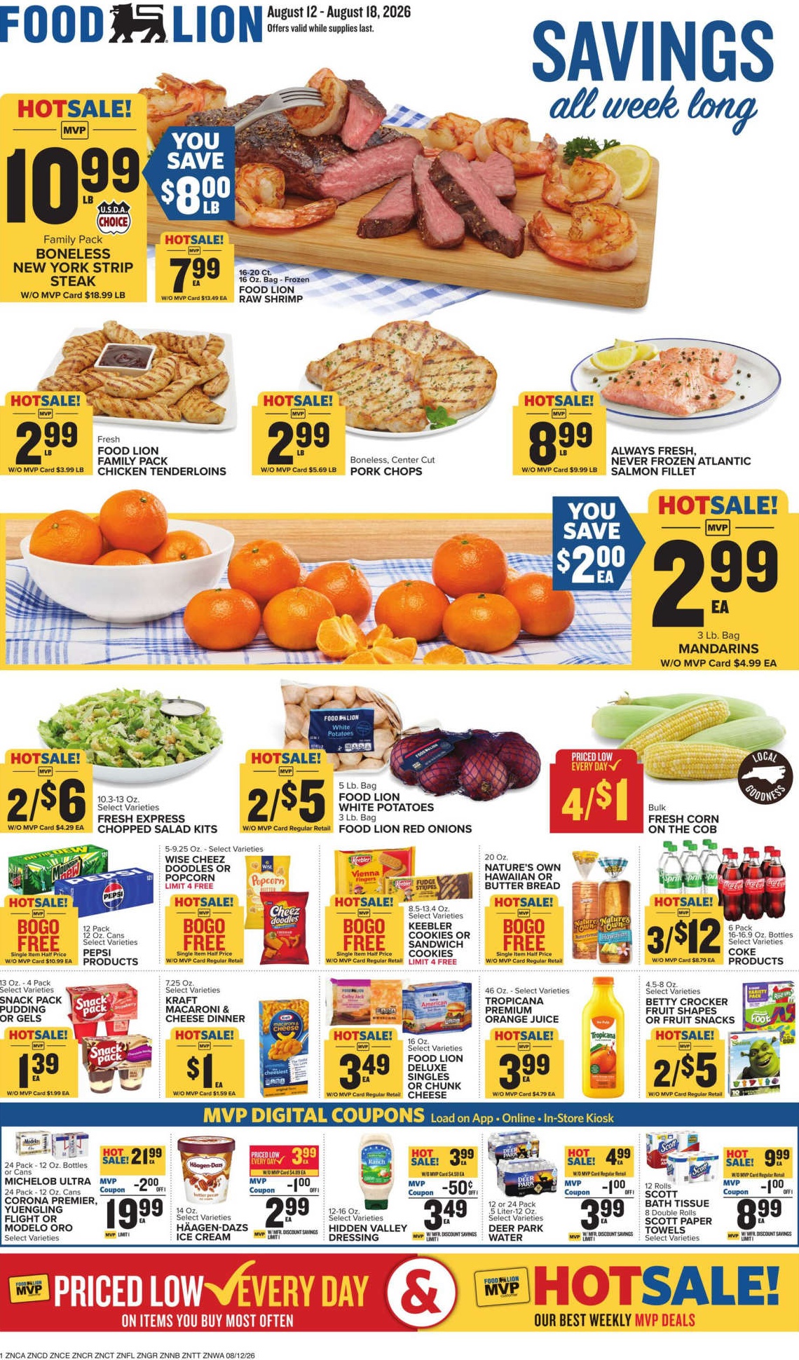 Food Lion Weekly Ad Page 1