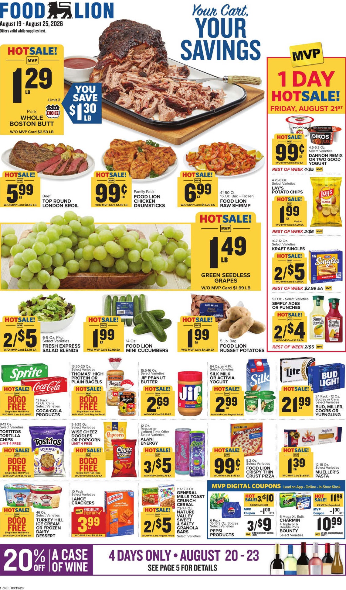 Food Lion Weekly Ad Page 1