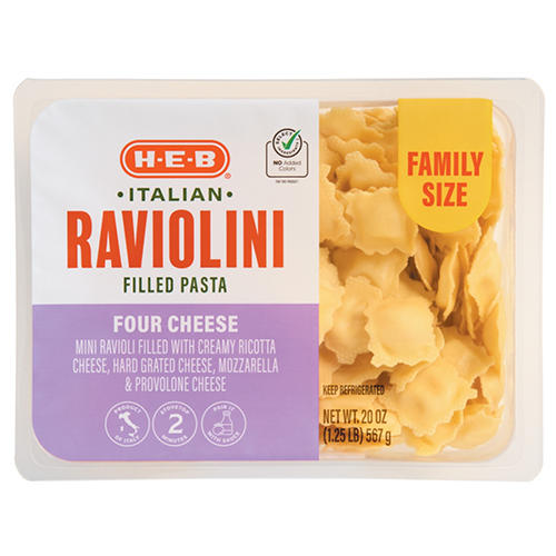 HEB Italian Filled Pasta and HEB Italian Sauce Bundle