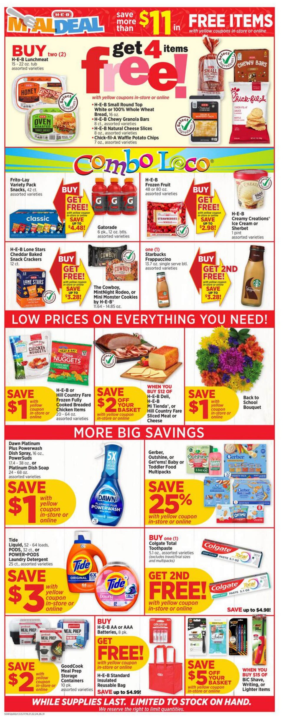 HEB Weekly Ad Page 2