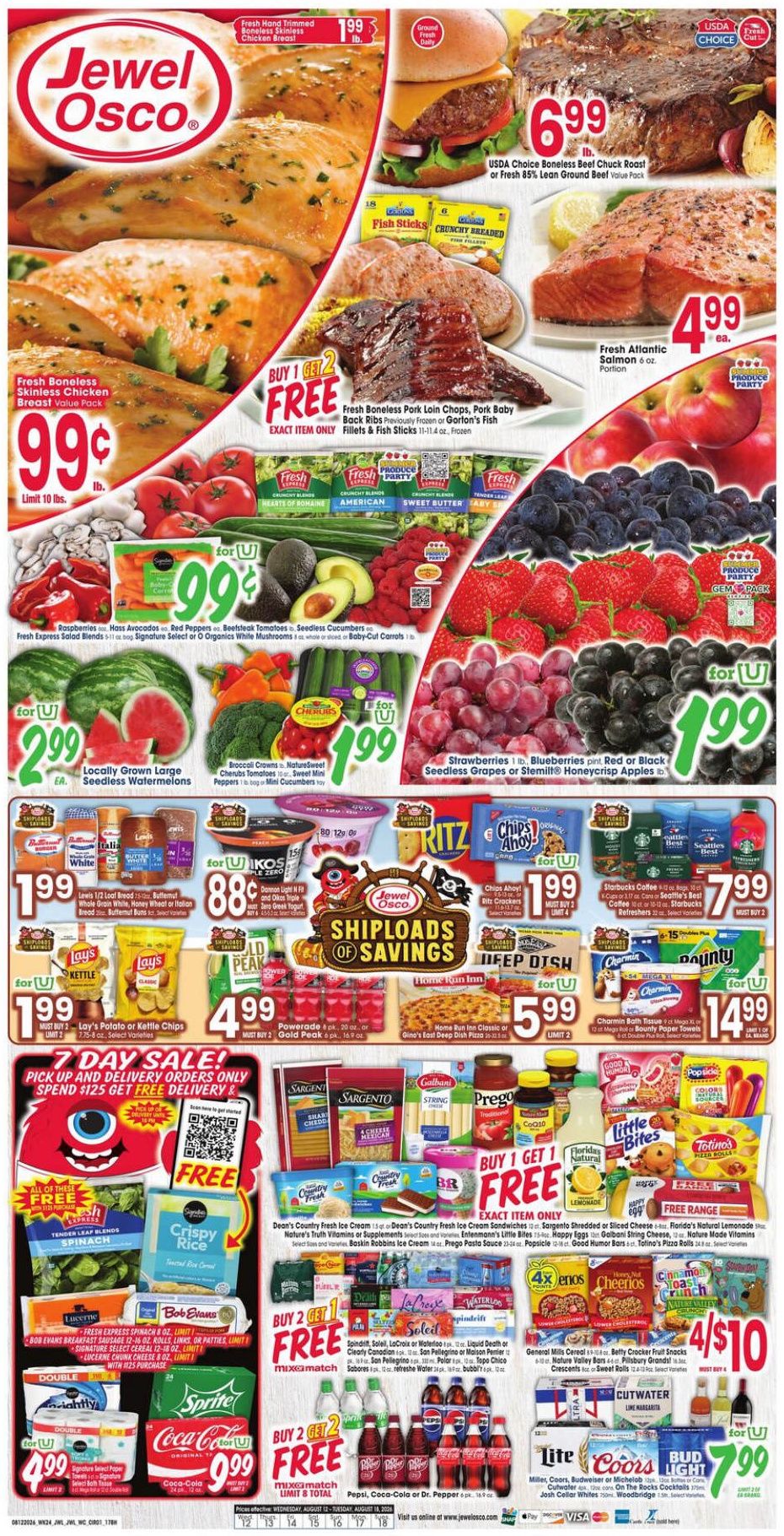Jewel-Osco Weekly Ad Page 1