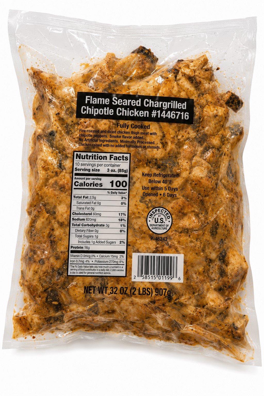 Costco deli item 10: Kirkland Signature Flame-Seared Chargrilled Chipotle Seasone