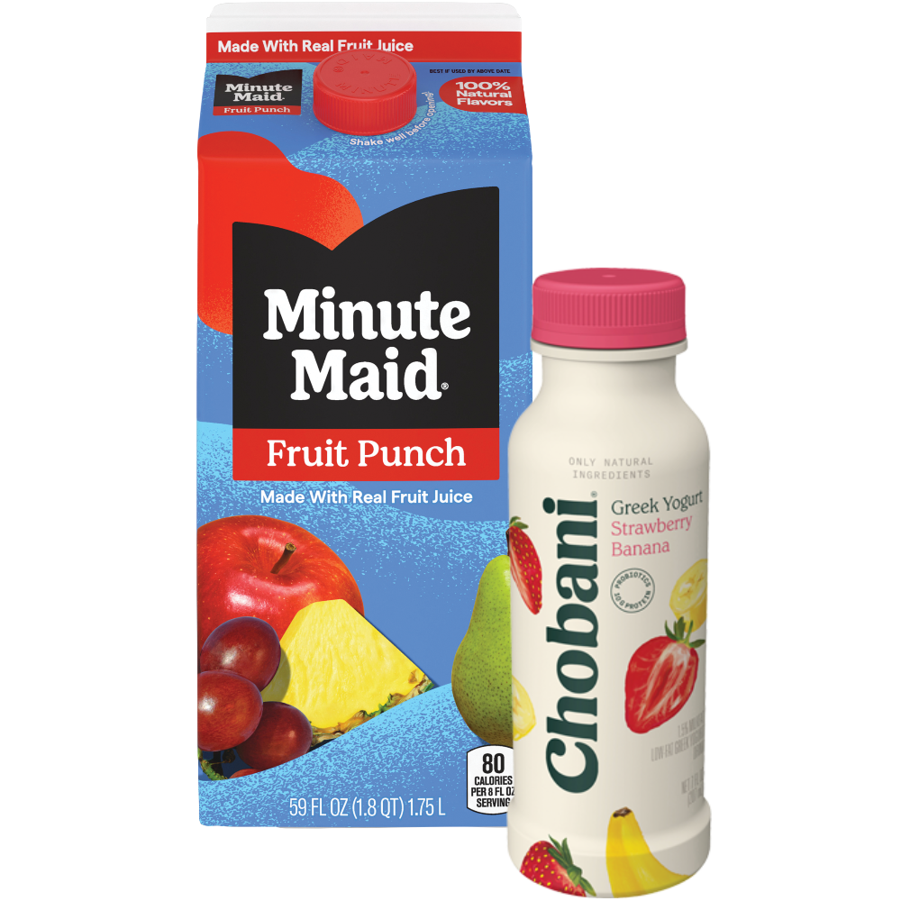 Minute Maid Fruit Drink or Ade
