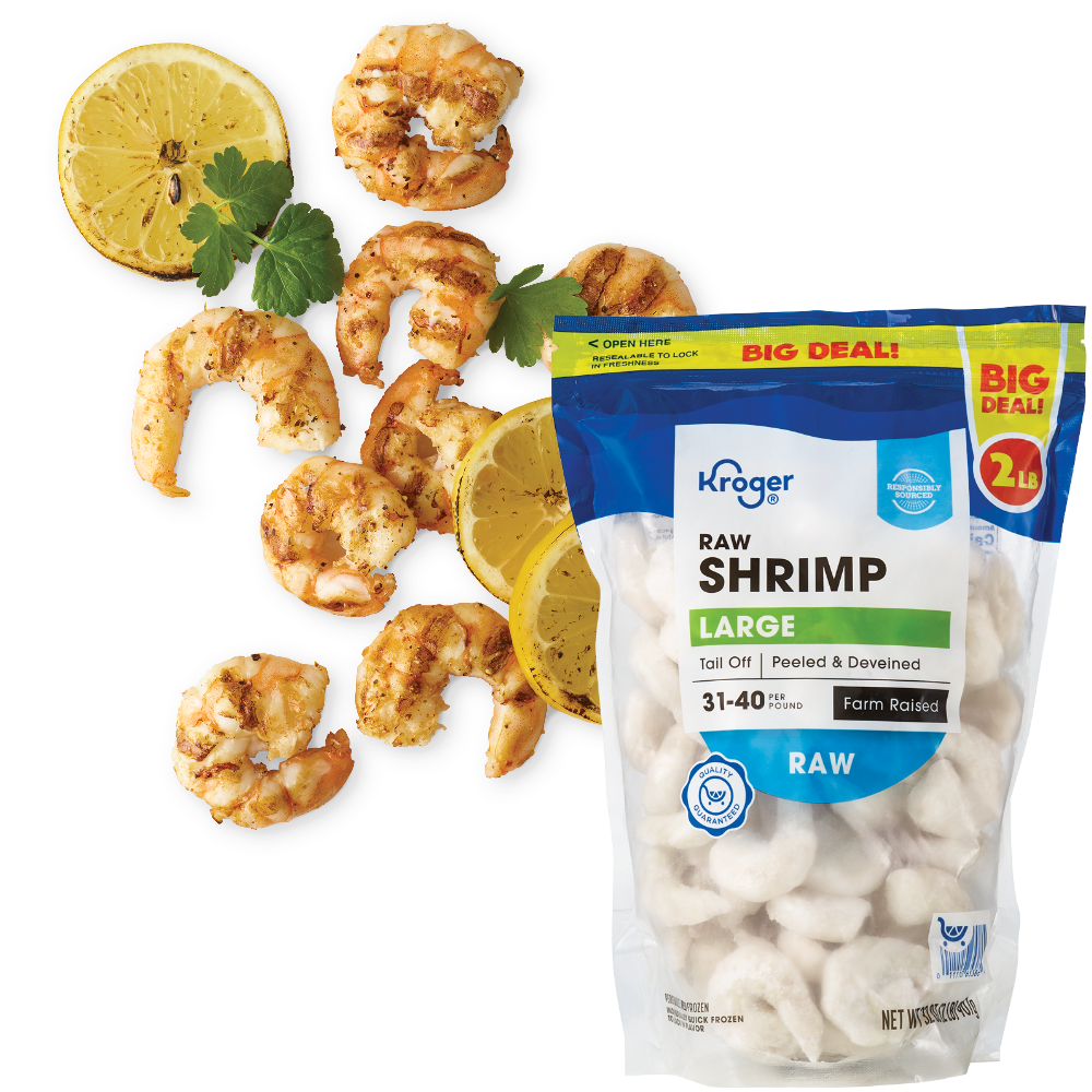 Kroger Large Peeled & Deveined Shrimp