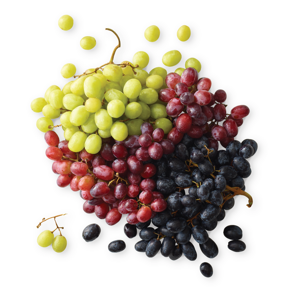 Red, Green or Black Seedless Grapes
