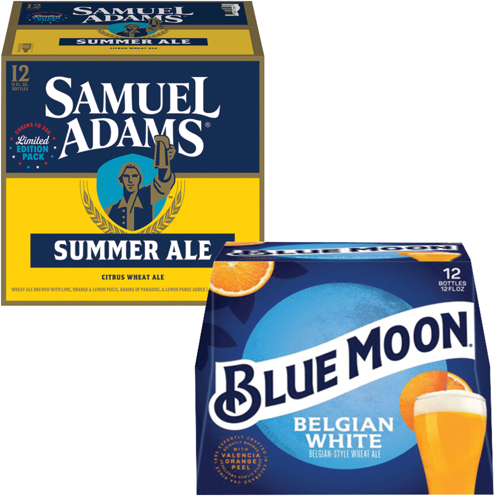Samuel Adams, Blue Moon or Angry Orchard