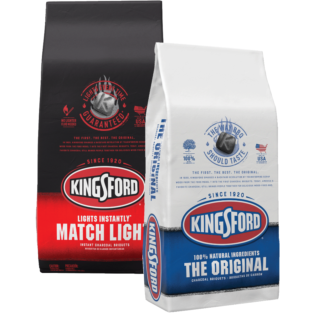 Kingsford or Match Light Charcoal