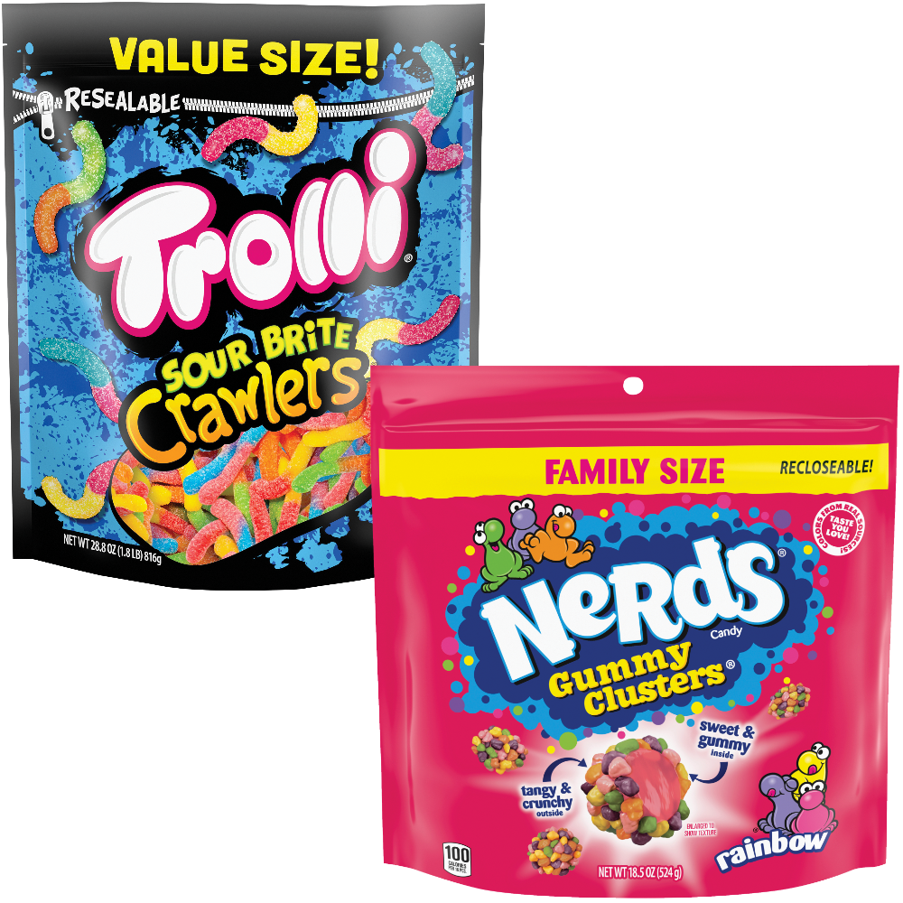Nerds or Trolli Candy