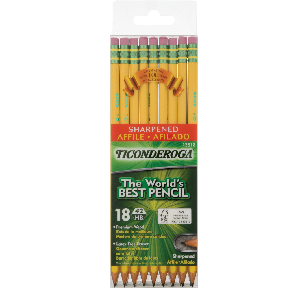 Ticonderoga #2 Pencils
