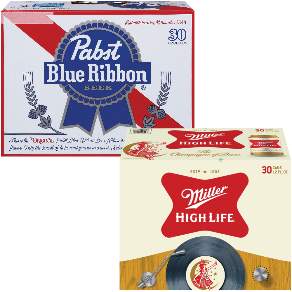 Miller High Life or Pabst