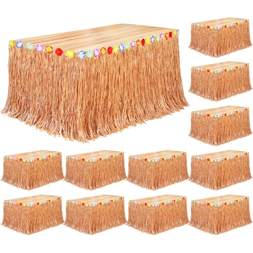 Luau Grass Table Skirt