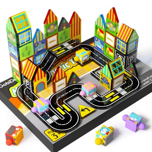Magnetic Tile City Set