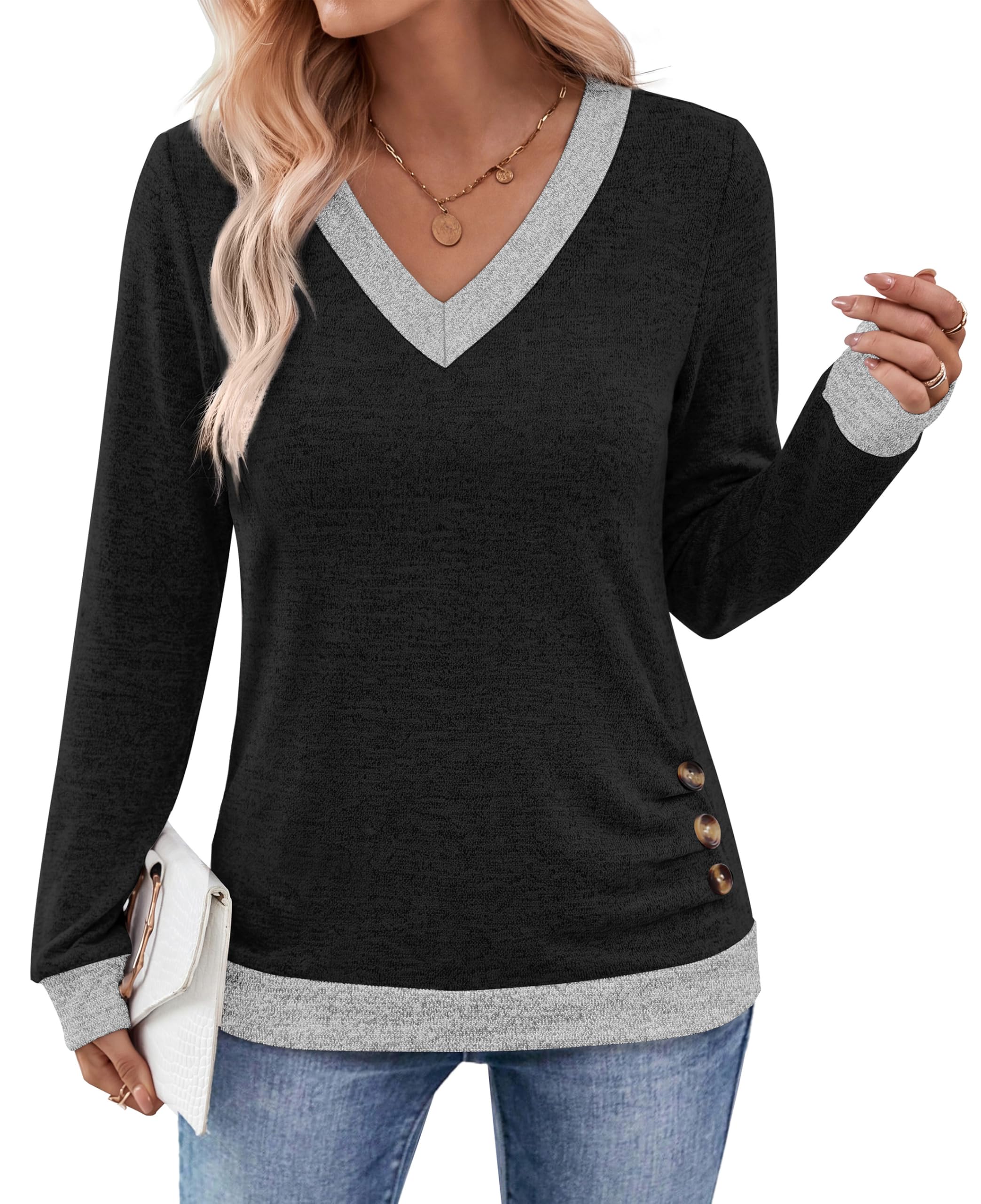 OFEEFAN Womens Tops