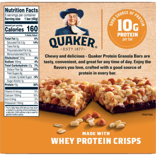 Quaker Protein Granola Bars