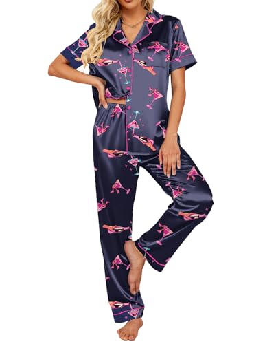 Satin Pajamas Set