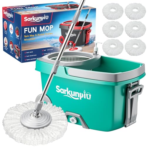 Spin Mop and Bucket Set