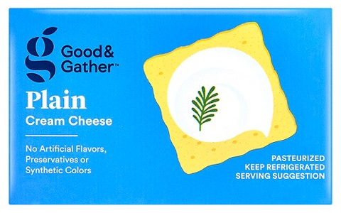 Good & Gather 8-oz. cream cheese