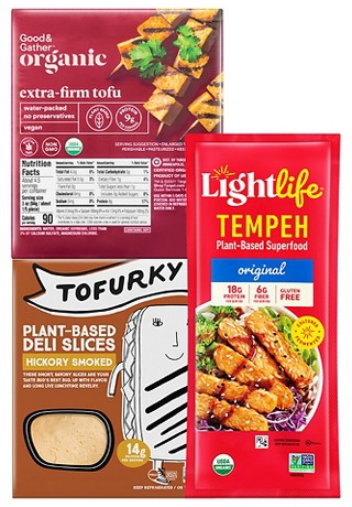 Select refrigerated plant-based & meat alternative proteins