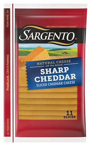 Select Sargento sliced cheese