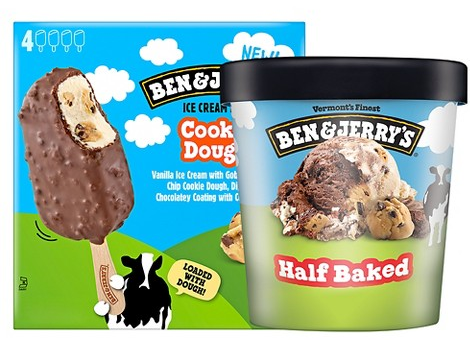 Select Ben & Jerry’s ice cream