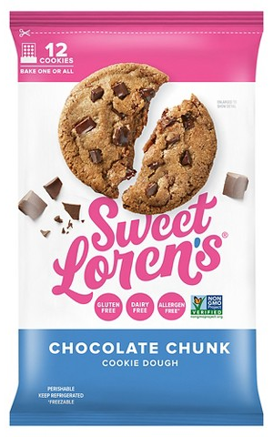 Select Sweet Loren’s refrigerated cookie dough