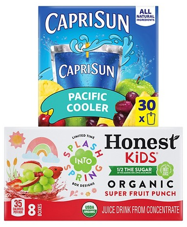 Select Capri Sun, Kool-Aid & more juice pouches & boxes