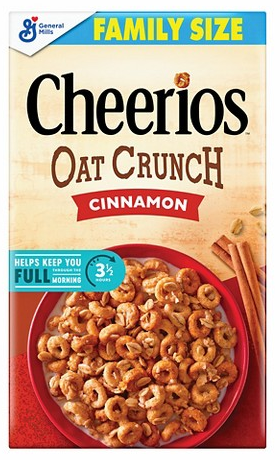 Select General Mills family-size cereal