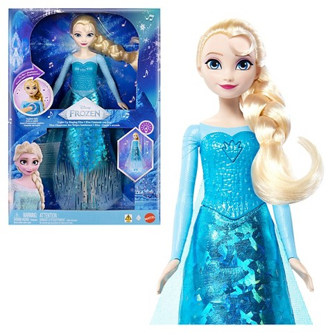 Disney Frozen Singing Elsa doll with lights & music