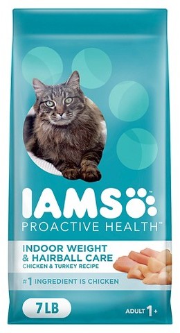 IAMS Proactive Health 7-lb. weight & hairball control dry cat food
