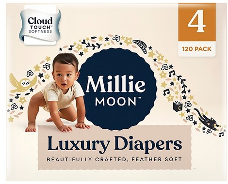 Millie Moon 120-ct. luxury diapers