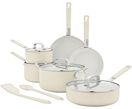 Bobby Flay 12-pc. ceramic Nonstick cookware set
