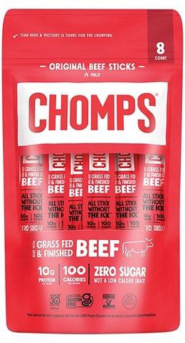 Select Chomps meat sticks