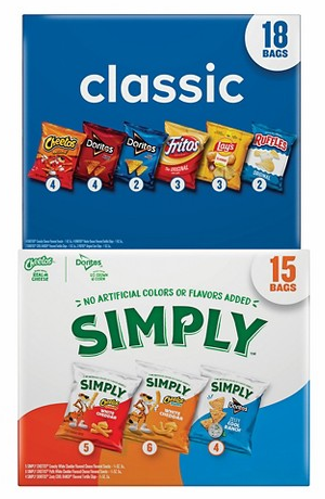 Select Frito-Lay multipack snacks