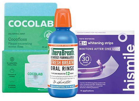 Select oral care items