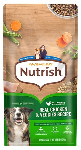 Rachael Ray Nutrish 5-lb. real chicken & veggies recipe dry dog food