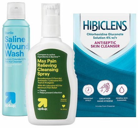 Select first-aid items