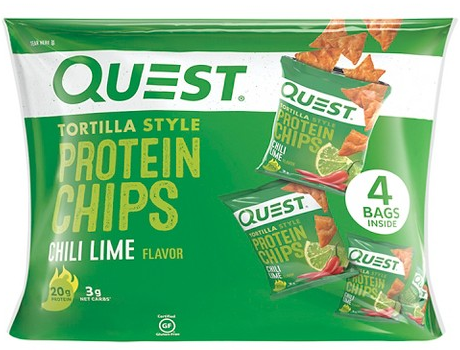 Quest 4-pk. tortilla style protein chips