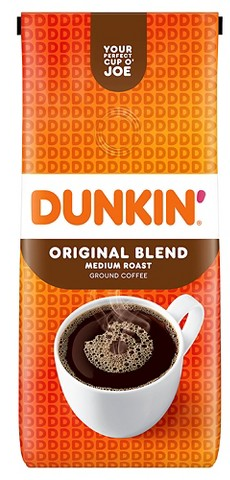 Select Dunkin’ bagged coffee