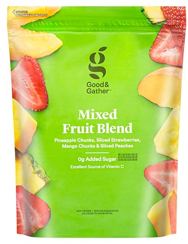 Good & Gather frozen mixed fruit blend
