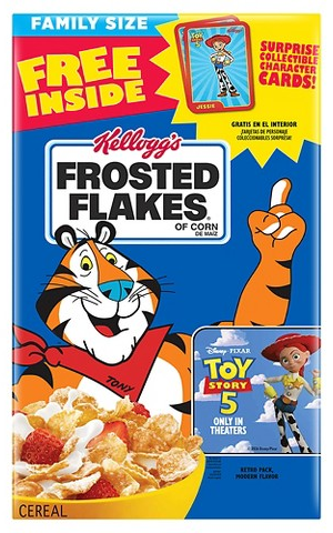 Select Kellogg’s family-size cereal
