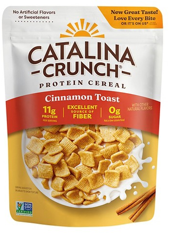 Select Catalina Crunch protein cereal