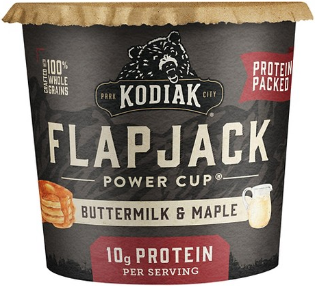 Select Kodiak flapjack or muffin Power Cups