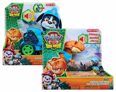 PAW Patrol: The Dino Movie Rex Roaring Pup Pals & The Dino Movie Rippin Rescue Rex